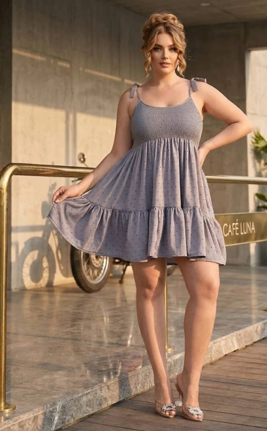 Nice Knee Length Dress