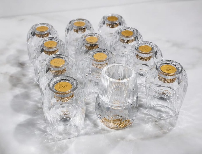 Soda Lime Rounded Glass