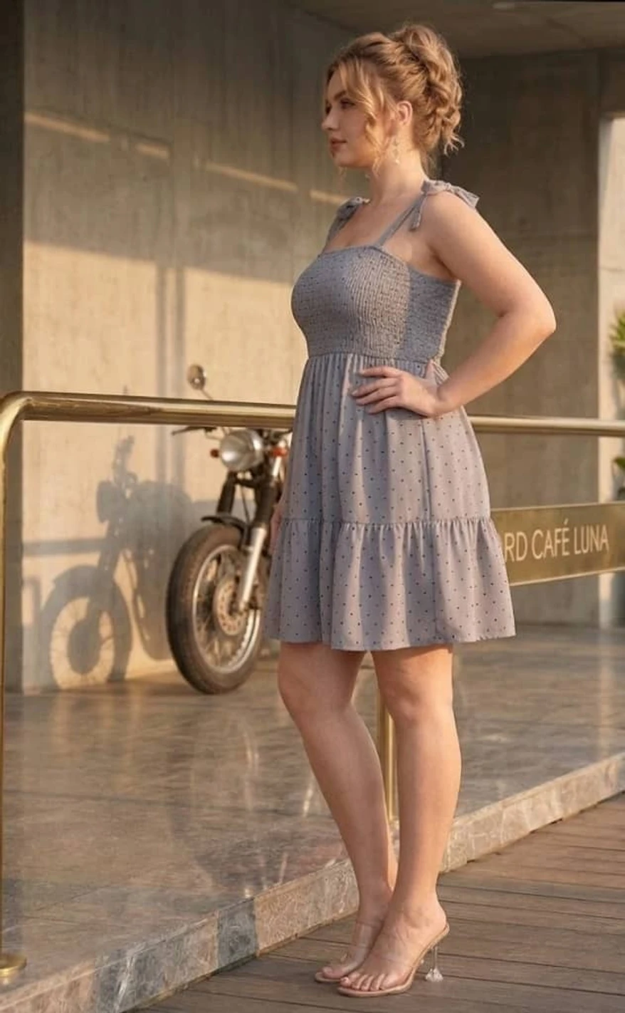Nice Knee Length Dress